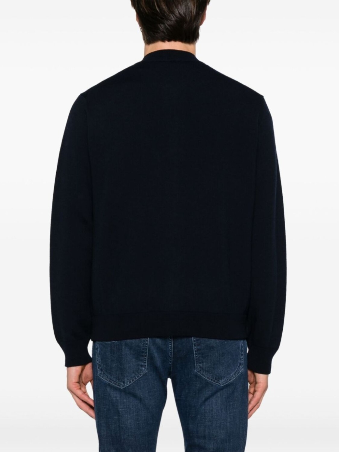

Кардиган Corneliani из шерсти, синий