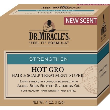 

Feel It Formula Hot Gro Средство для ухода за волосами и кожей головы, 120 мл — упаковка из 2 шт., Dr. Miracle'S