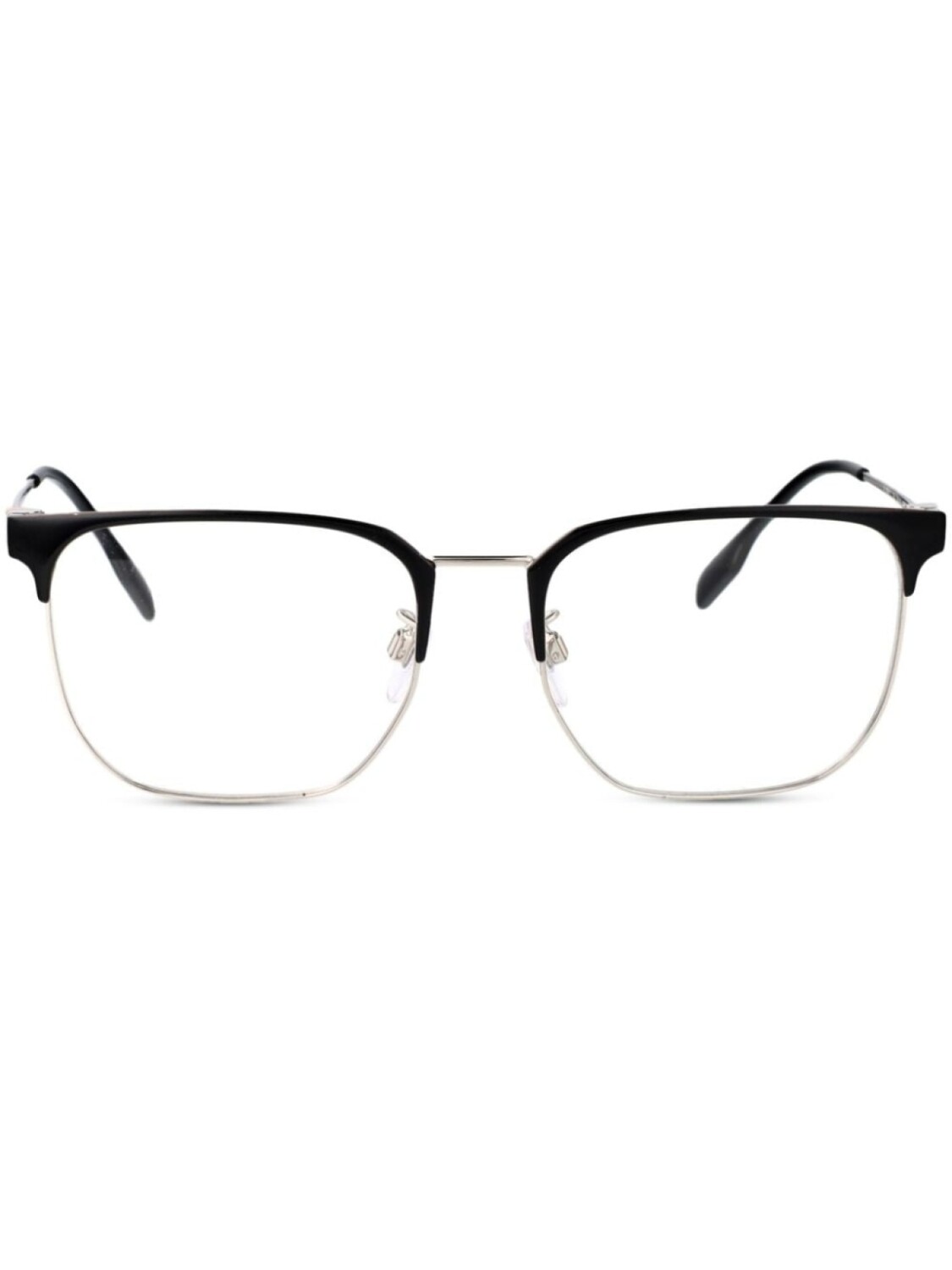 

Burberry Eyewear очки в квадратной оправе, серебристый