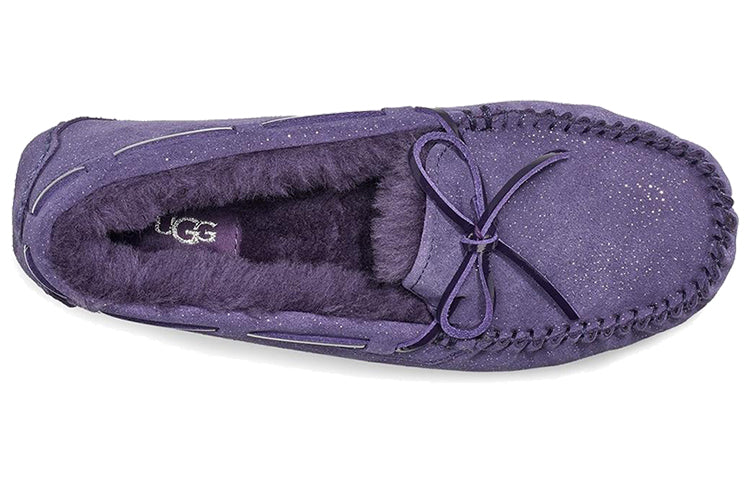 Тапочки (WMNS) UGG Dakota Twinkle Slipper 'Nightshade' 1106549-NSAD, фиолетовый — фото 4