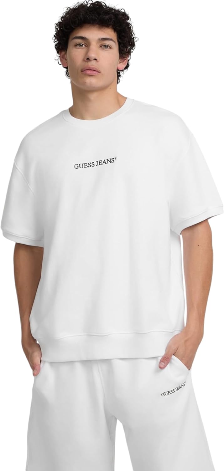 

Мужская повседневная толстовка Guess GJ CN OS SS с вышитым логотипом