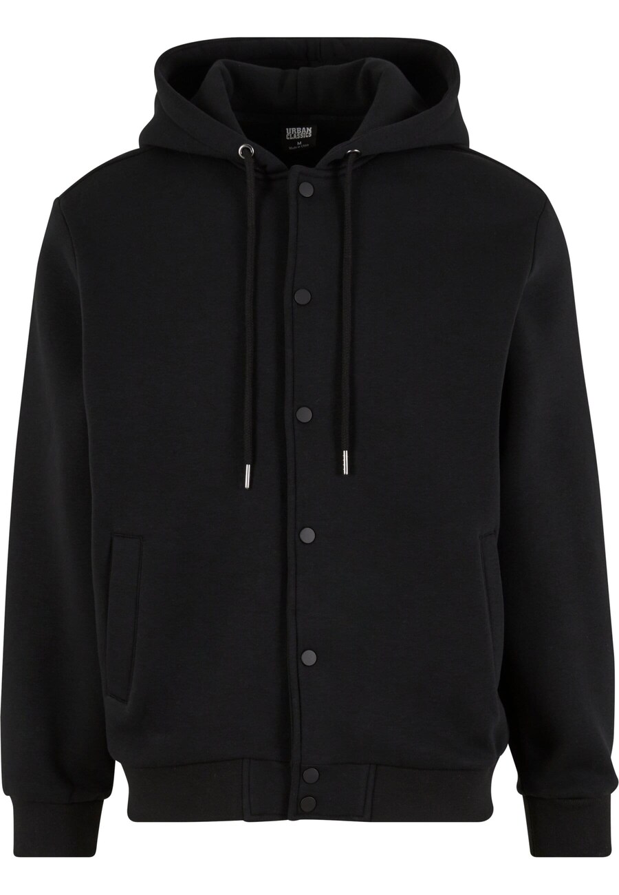 

Толстовка с капюшоном на молнии Urban Classics Zip-Up Hoodie, черный