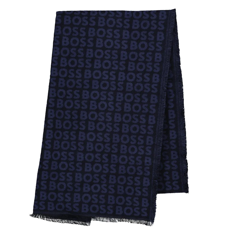 

Шарф BOSS Tadic 10261143, синий