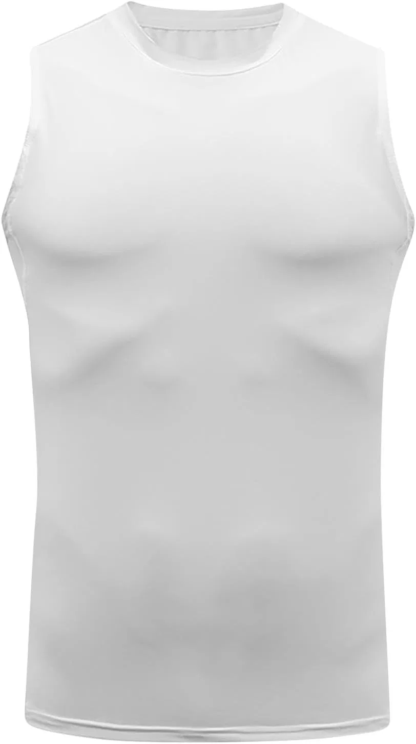Мужской топ-борцовка Quick Dry, NoxwB, 2-white