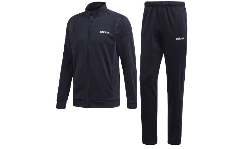 

Повседневная спортивная одежда для мужчин темно-синего цвета Adidas, темно-синий