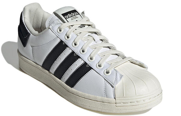 Кроссовки parley x superstar Adidas, белый — фото 3