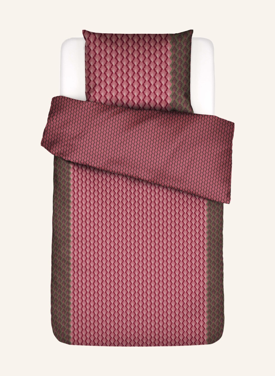 

Постельное белье Essenza TESSE, цвет pink/oliv/dunkelbraun