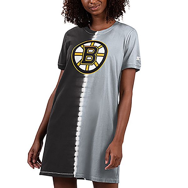 

Женское черное платье-кроссовки boston bruins ace tie-dye Starter