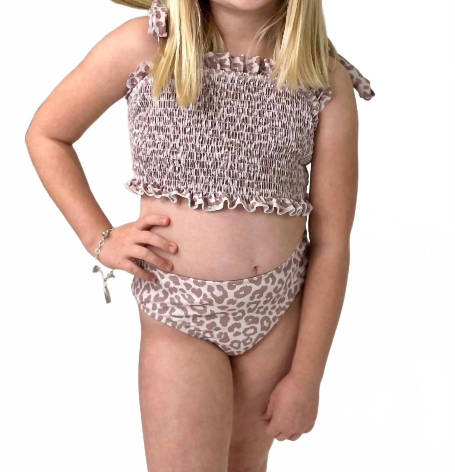 

Востребованный купальник с драпировкой в ​​натуральном цвете Jess Lea, natural