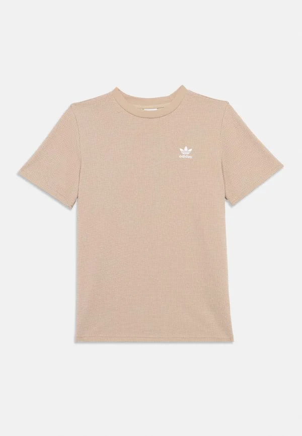 Детская базовая футболка Adidas Originals, Stone Khaki — фото 3