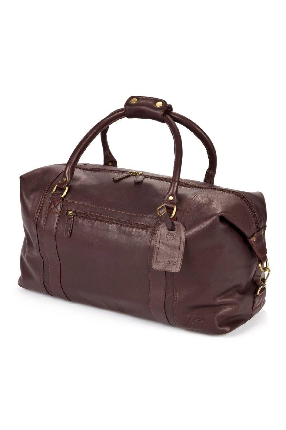 

Большая дорожная сумка Eastern Counties Leather, коричневый