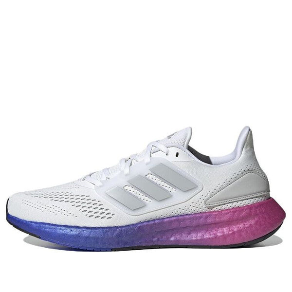 

Кроссовки (WMNS) Adidas PureBoost 22 'White Lucid Blue Gradient', белый