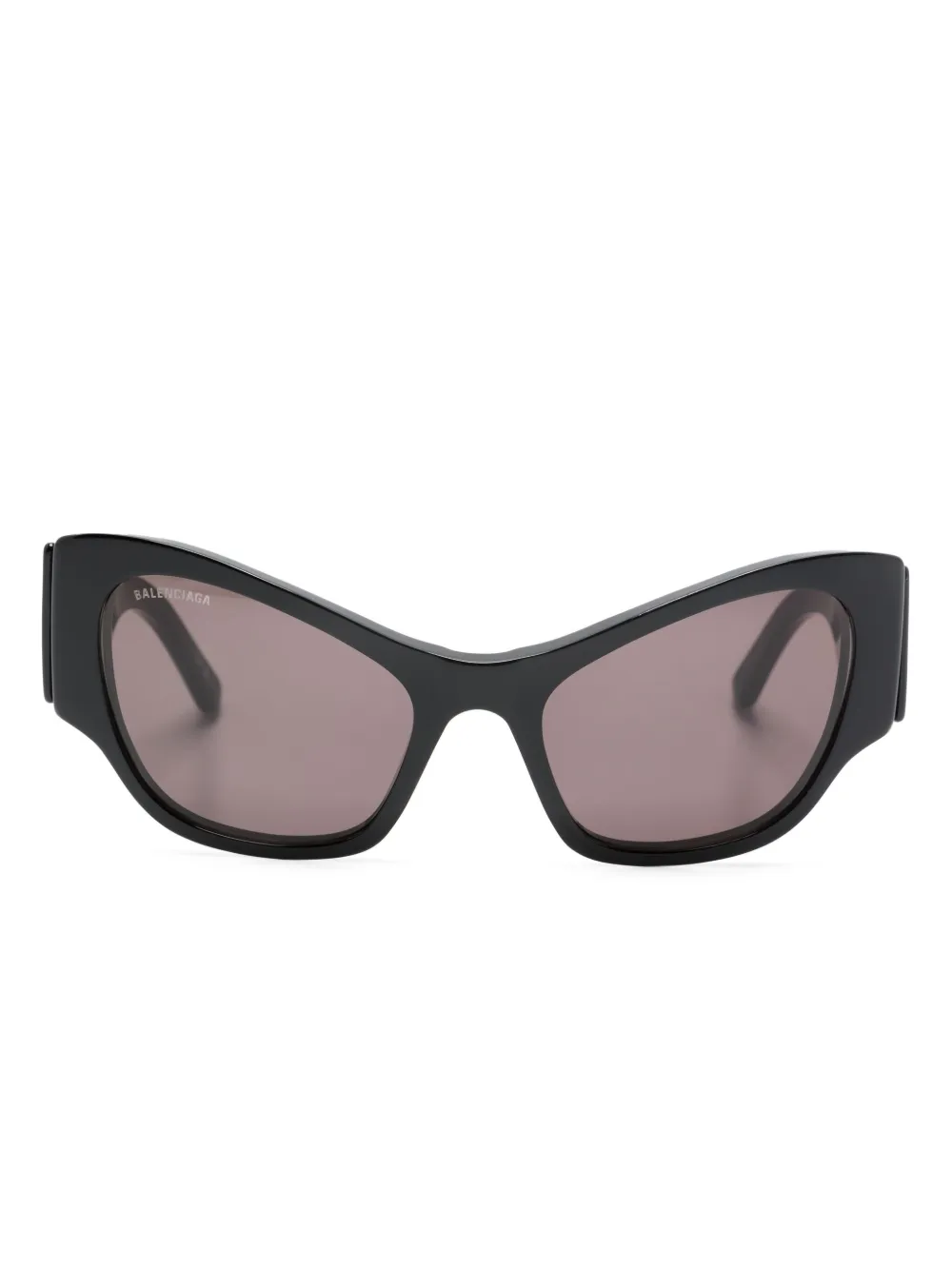 

Солнцезащитные очки в оправе 'кошачий глаз' с логотипом Balenciaga Eyewear, черный