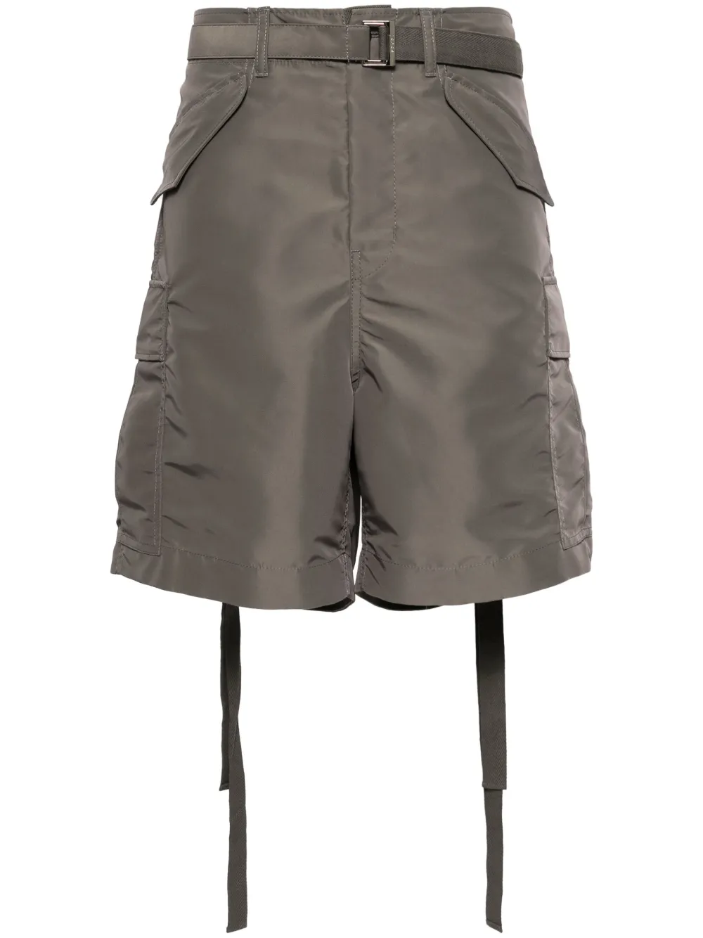 

Шорты карго с поясом SACAI, серый