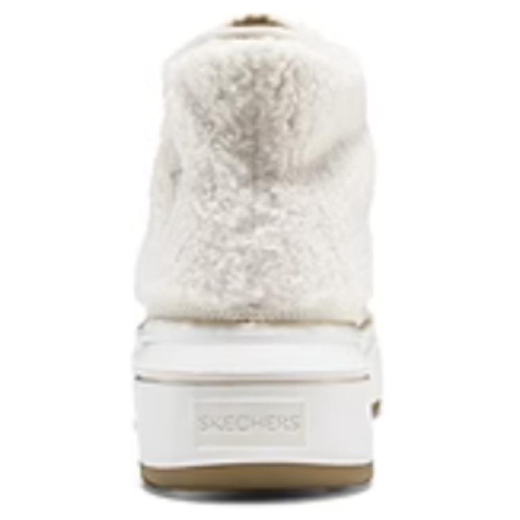 Классические кеды Court Классические Ботильоны Женские Цвет слоновой кости Skechers — фото 2
