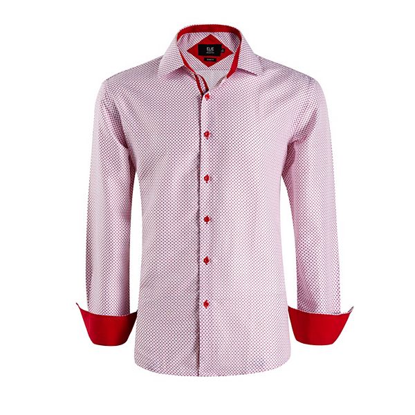 Стильная принтованная рубашка для мальчиков slim fit Elie Balleh, Blue — фото 2