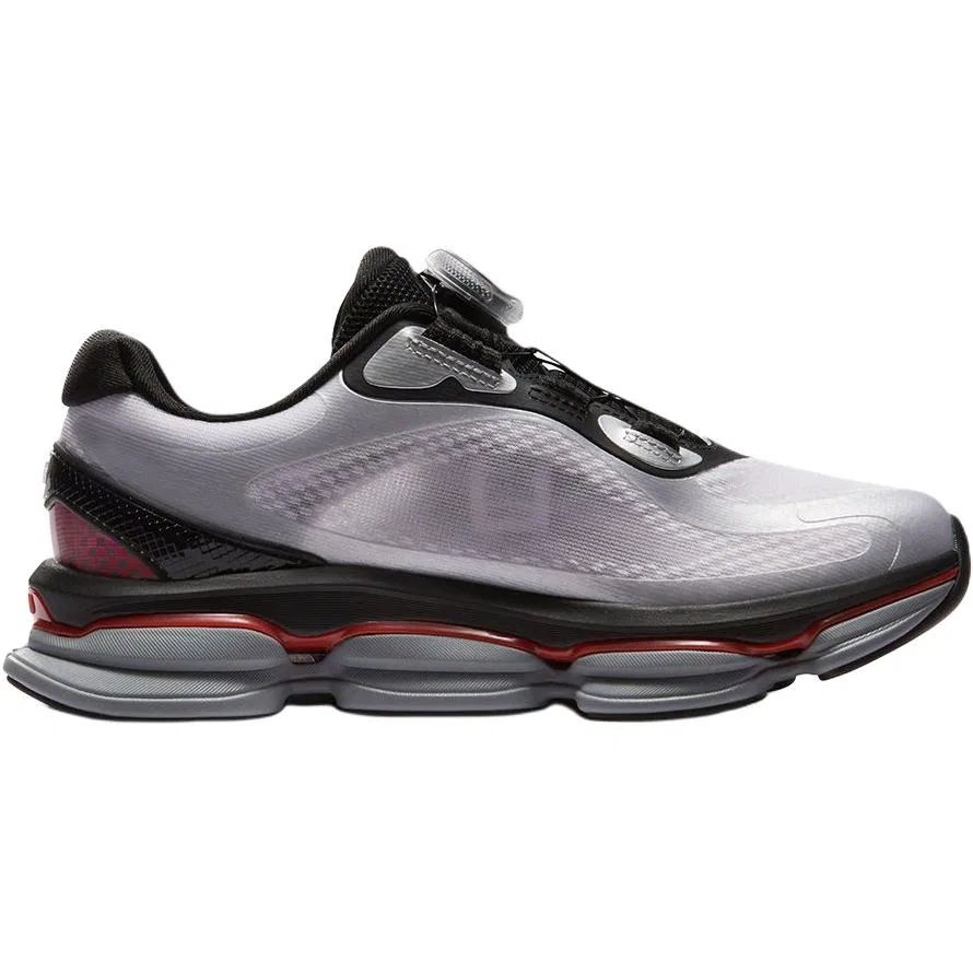 Кроссовки беговые ROROGO Cushioning Rebound Breathable Support Low top Gray Kids' FILA KIDS, FILA White/Space Silver — фото 3