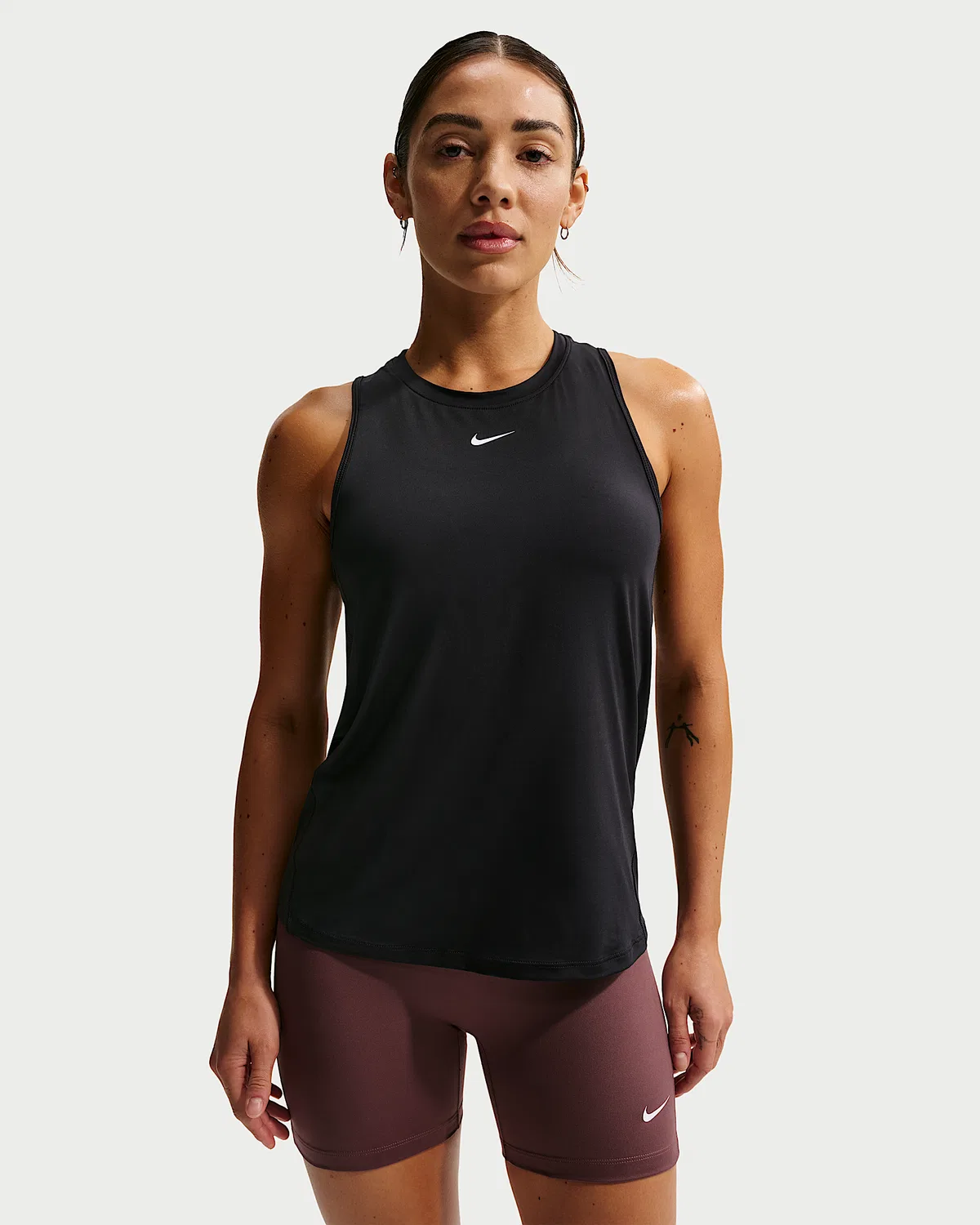 Женский топ Nike One Classic Dri-FIT, Black/White