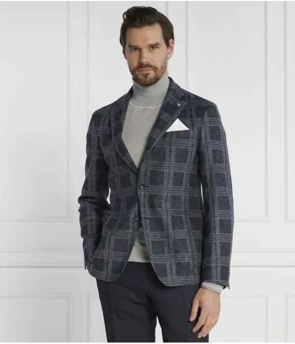 C-Hanry-J-233 элегантная куртка slim fit Boss, графитовый — фото 3