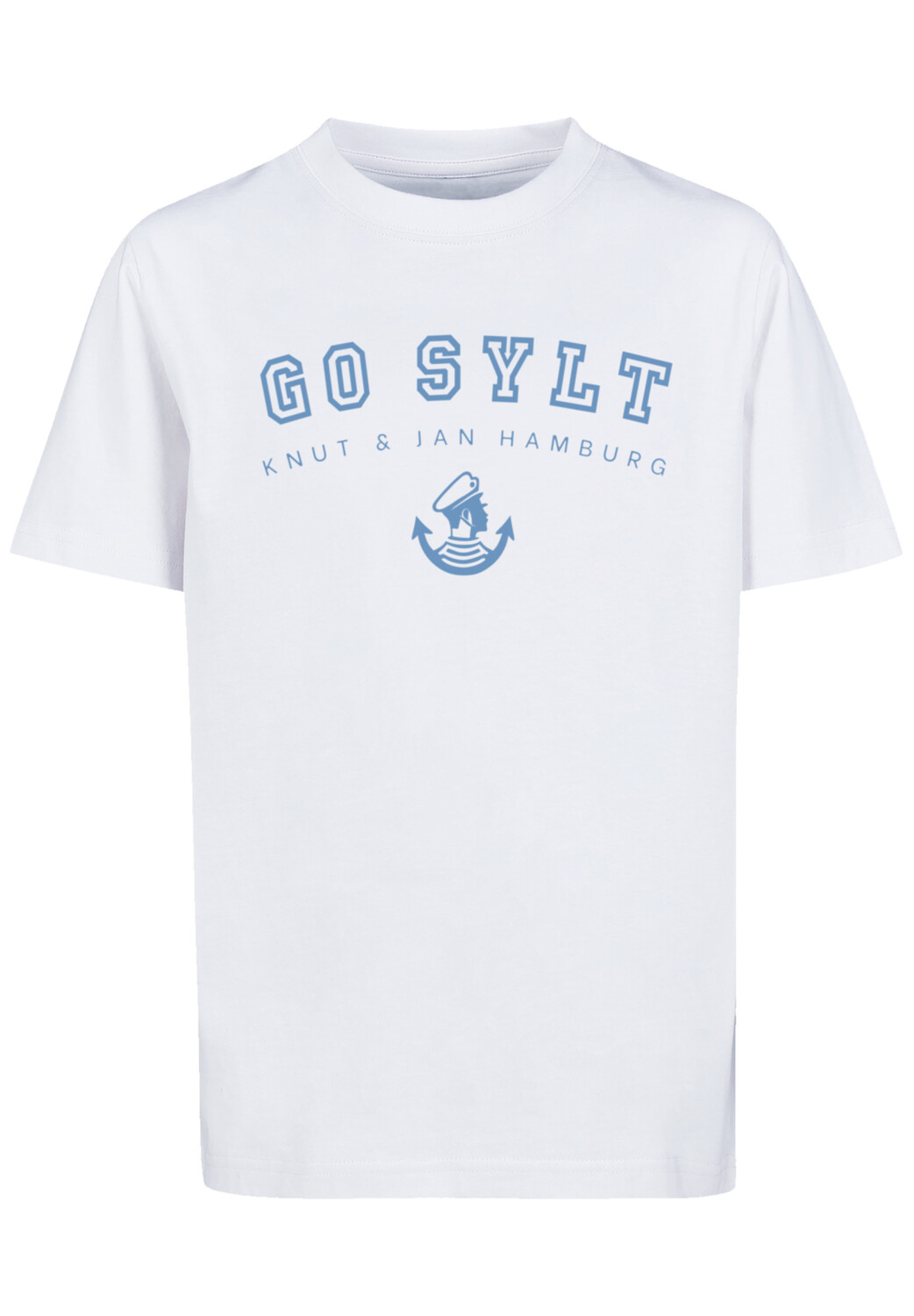 

Футболка F4NT4STIC Go Sylt Knut & Jan Hamburg, белый