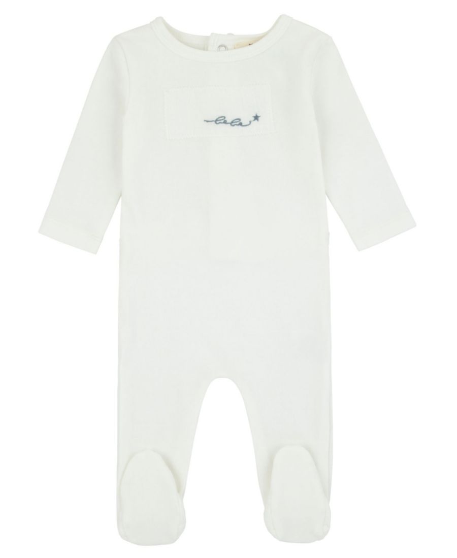 

Хлопковая футболка с муслиновыми нашивками Baby Layette NoggiWear, Ivory / blue, Синий, Хлопковая футболка с муслиновыми нашивками Baby Layette NoggiWear, Ivory / blue