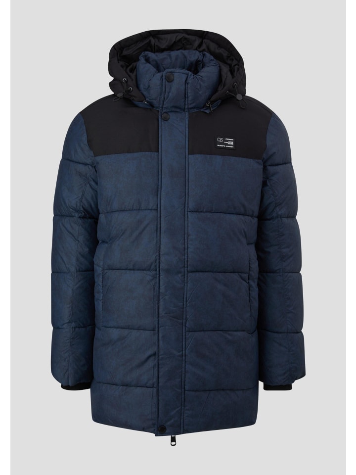 

QS Верхняя куртка 58A0_темно-синего цвета