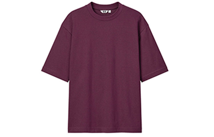 

UNIQLO Футболка унисекс, Фиолетовый