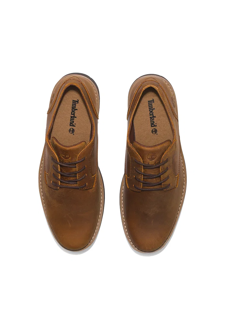 Мужские водонепроницаемые оксфорды Crestfield Timberland, коричневый — фото 2