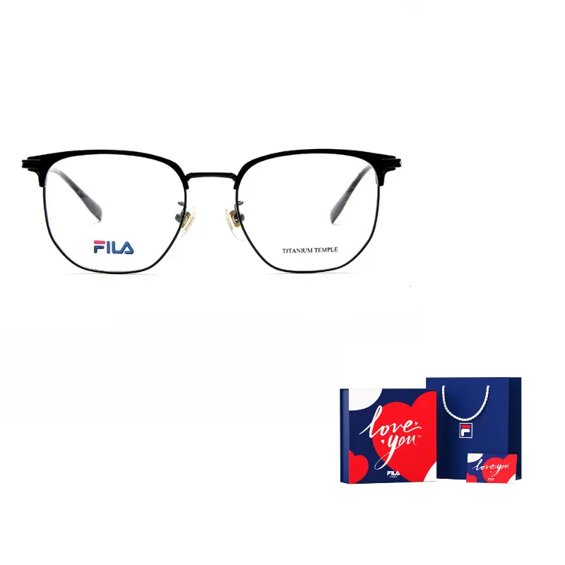 

FILA Оправы для очков из сплава нестандартной формы унисекс черного цвета