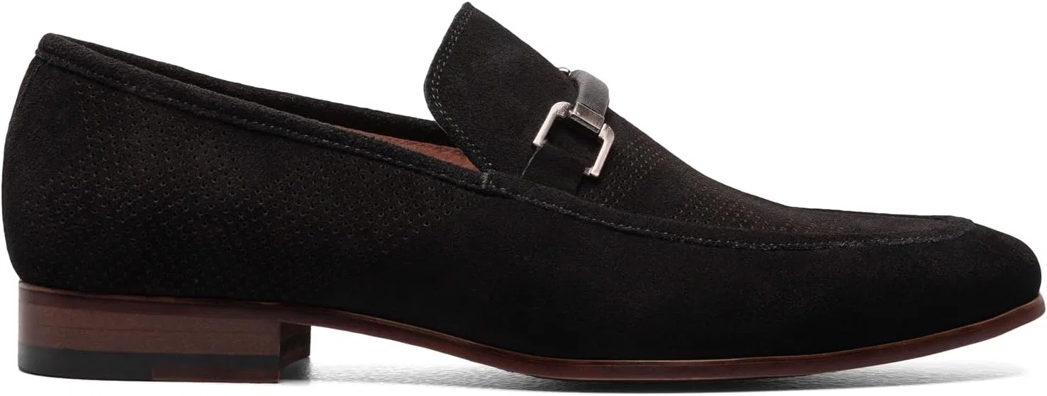 Туфли Stacy Adams Herren Wydell Slipper, Black — фото 3
