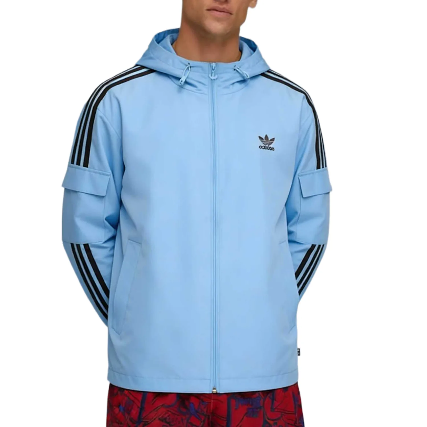 Куртка Unisex Sky Hooded Moderate Others Adidas Originals, sky — фото 4