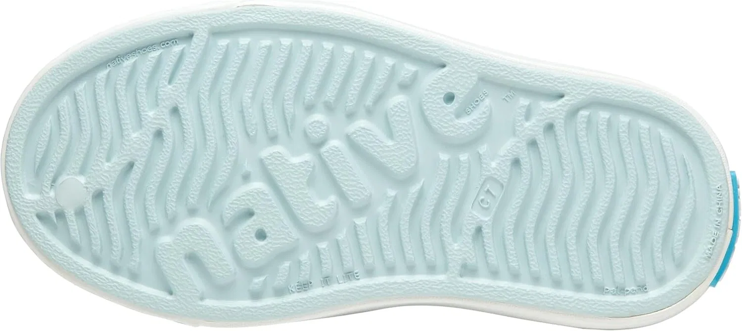 Детские кроссовки Native Shoes Jefferson, цвет Skip Blue/Shell White — фото 2