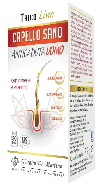

Anticad U здоровые волосы 120 таблеток Dr. Giorgini