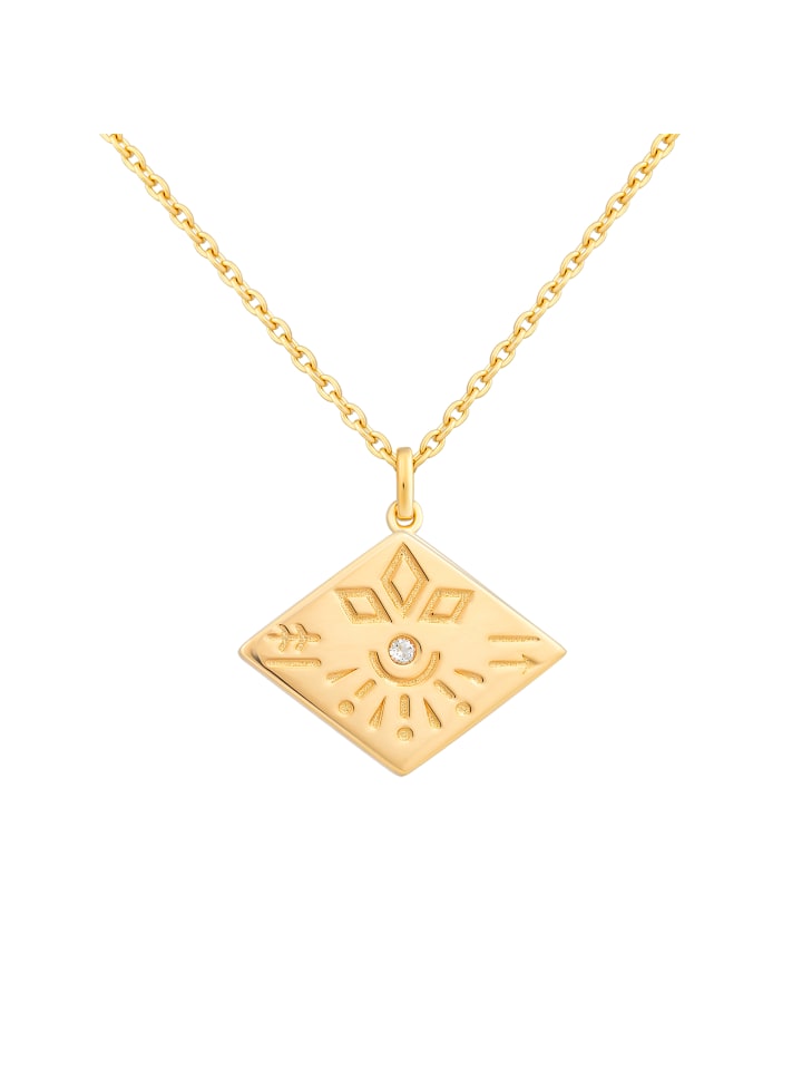 

Caï Колье 925/- Sterling Silber in gelb