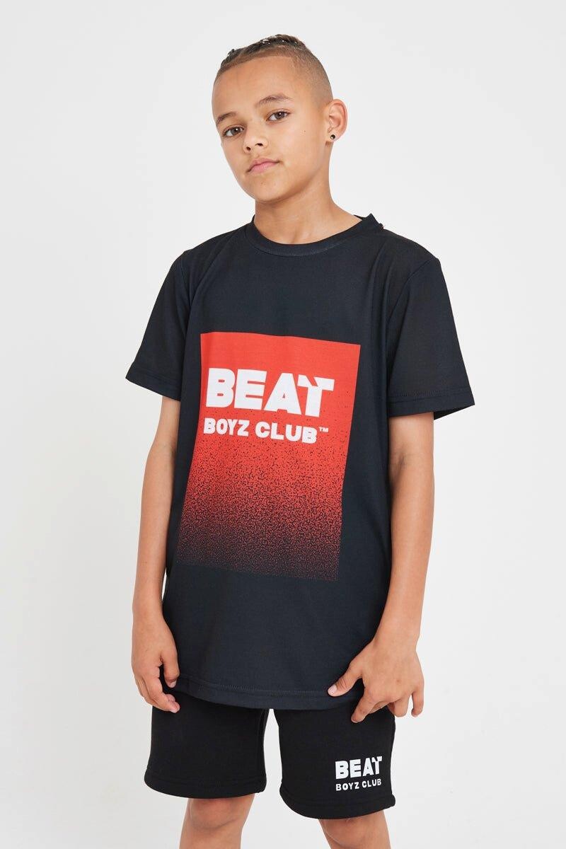 

Футболка с логотипом Fleck Beat Boyz Club, черный