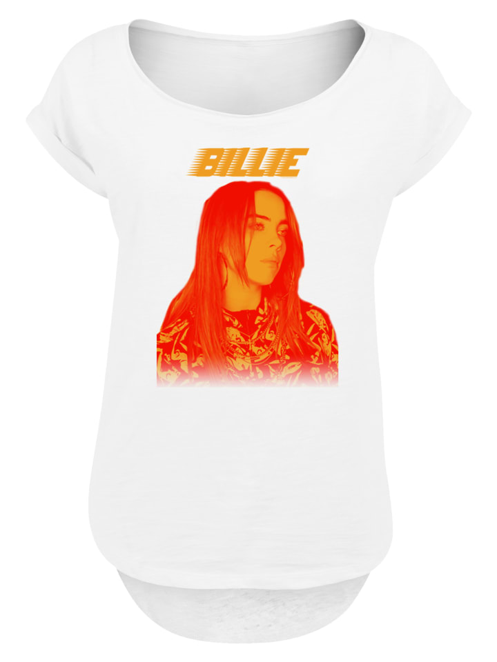 

Футболка с портретом Билли Айлиш белого цвета F4NT4STIC, Белый, Футболка с портретом Билли Айлиш белого цвета F4NT4STIC