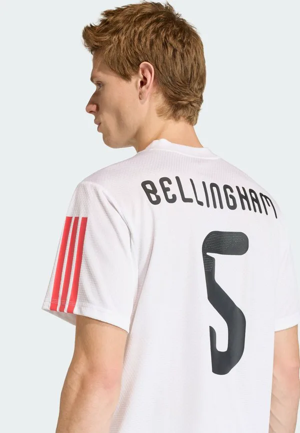 Футболка для тренировок джуда беллингхема Adidas Performance, White — фото 3