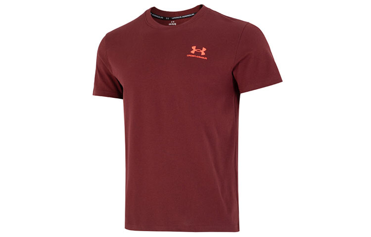 

Мужская футболка Under Armour, цвет Burgundy