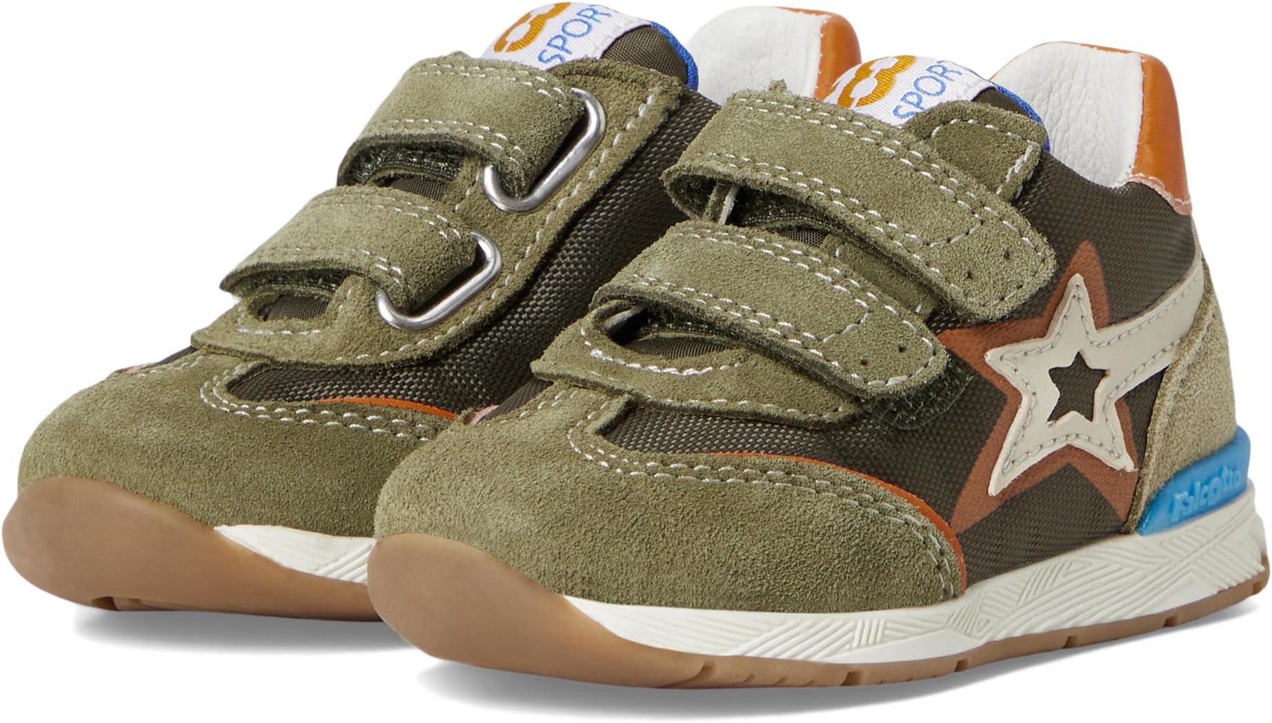 

Кроссовки Naturino Falcotto New Ferdi 3 Hig, цвет Militare/White/Stone