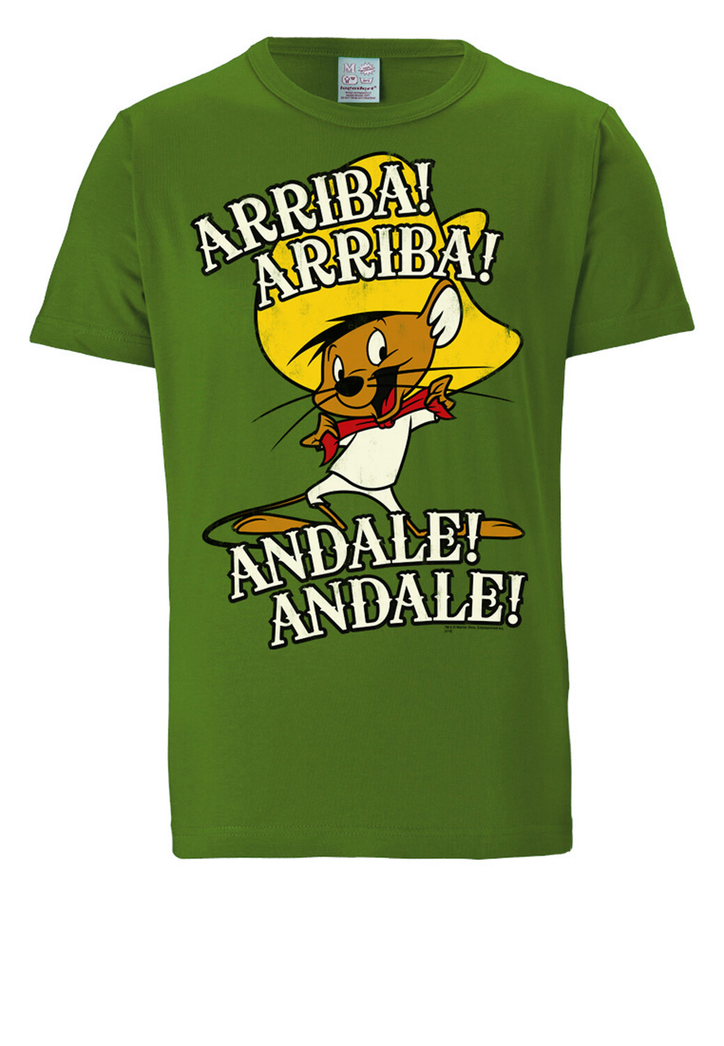 

Футболка Logoshirt Speedy Gonzales Arriba!, светло-зеленый
