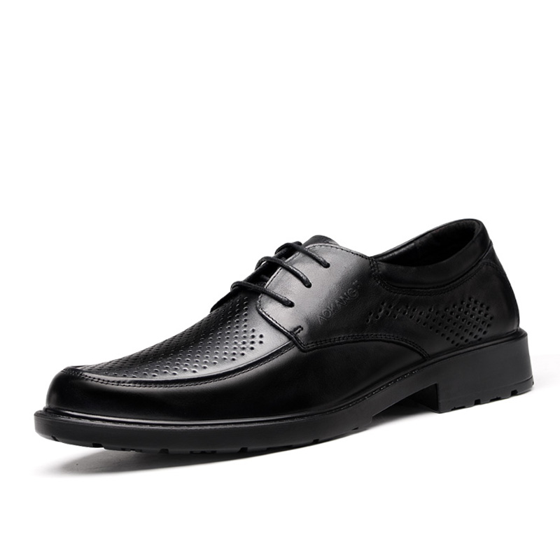 

AOKANG Сандалии из сетчатой кожи, мужские, черно-коричневые