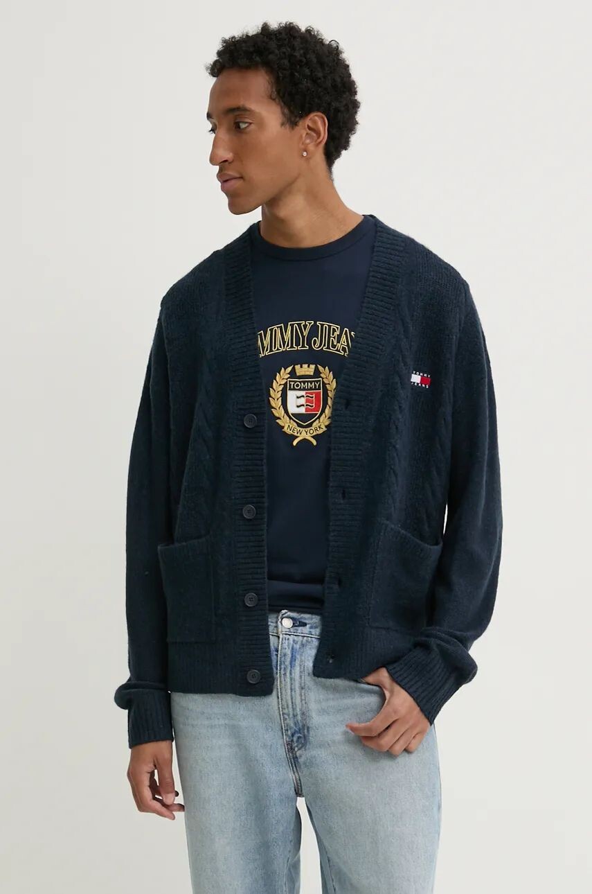 

Кардиган Tommy Jeans, темно-синий