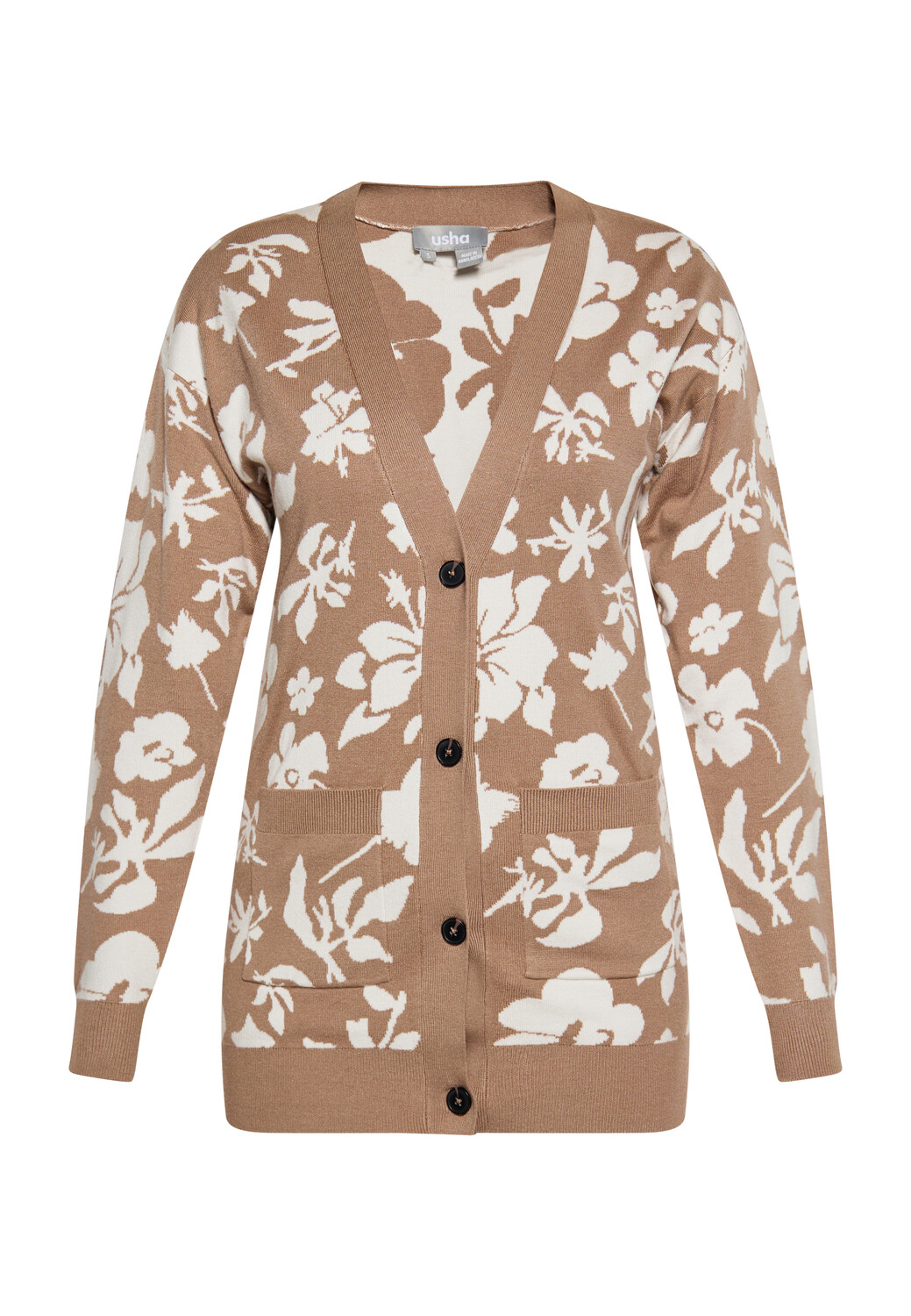

Толстовка Usha Cardigan, цвет TAUPE WOLLWEISS