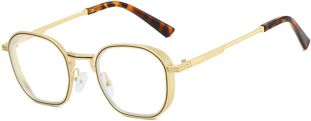 

Ретро металлические женские солнцезащитные очки UV400, модные прозрачные градиентные UV400, мужские трендовые очки в стиле панк (как на картинке) TYUVIVO, As the Picture