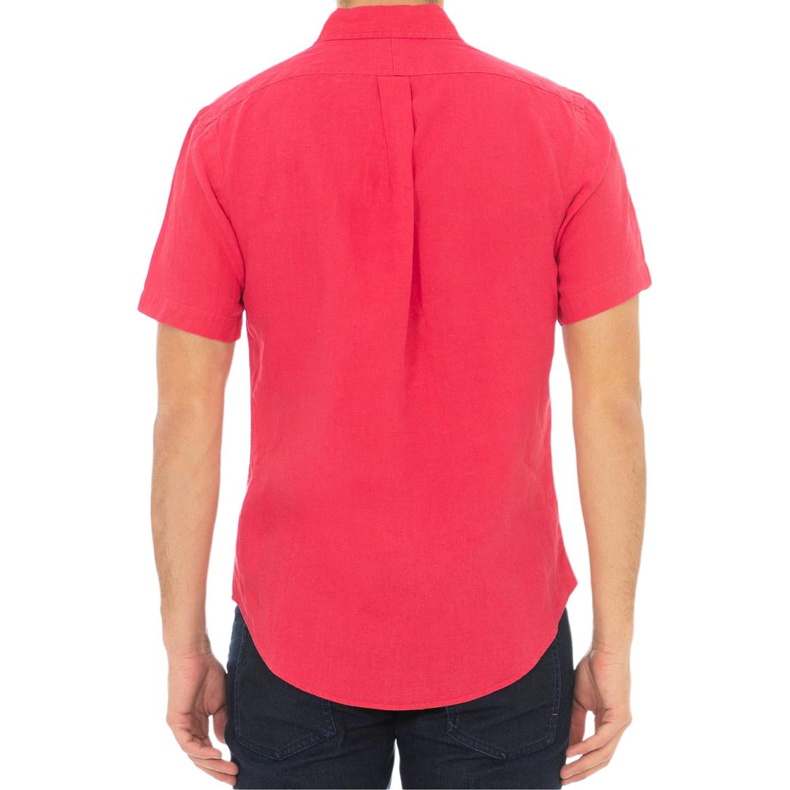 Polo Ralph Lauren Красная рубашка SS24 — фото 4