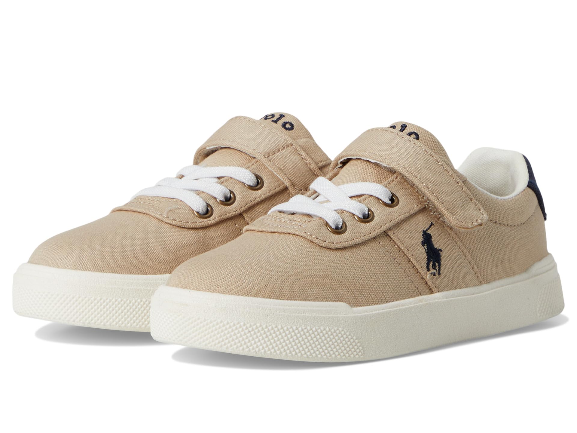 

Кроссовки Polo Ralph Lauren Kids Frazier Casual PS, цвет Khaki/Navy