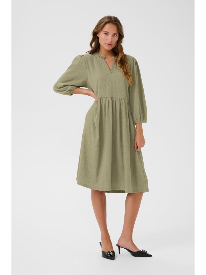 

Kaffe Трикотажное платье KAmolly, стандартный крой, цвет ветивер