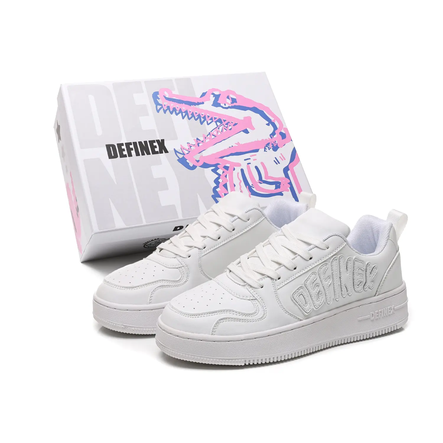 

DEFINEX Юнисекс скейтерские кеды низкие бежевые, цвет Beige