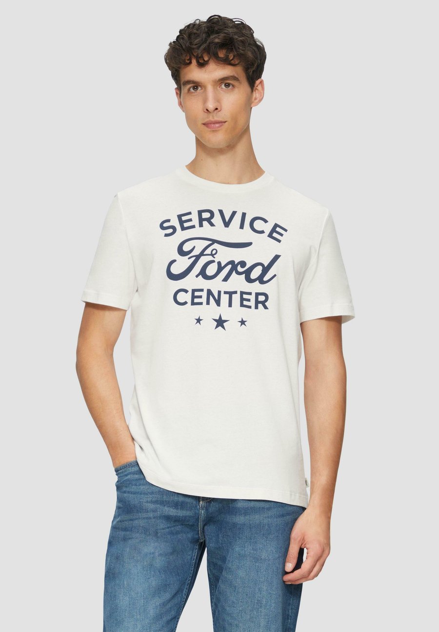 

Футболка s.Oliver Print T-shirt, Weiß/White, Белый, Футболка s.Oliver Print T-shirt, Weiß/White