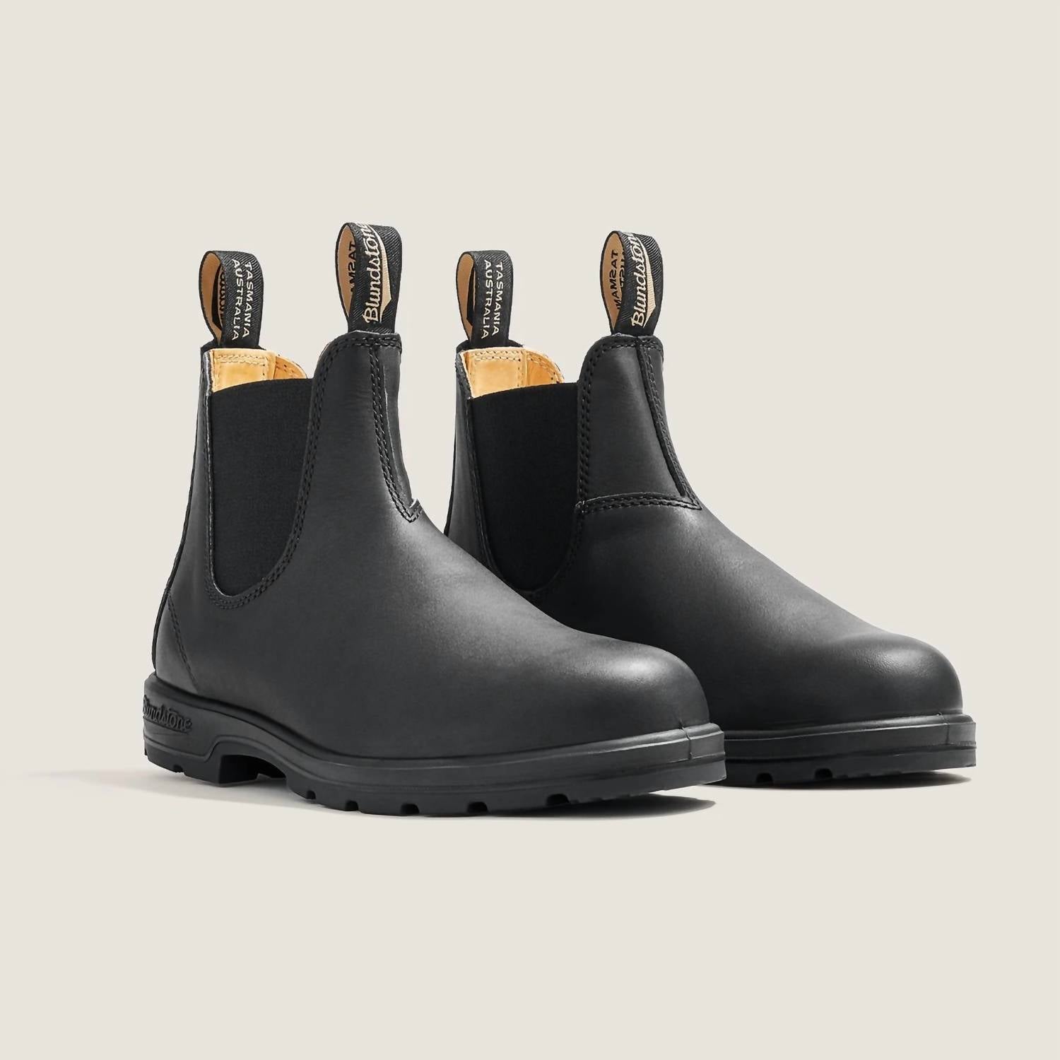 Мужские классические ботинки 558 черного цвета Blundstone, черный — фото 2
